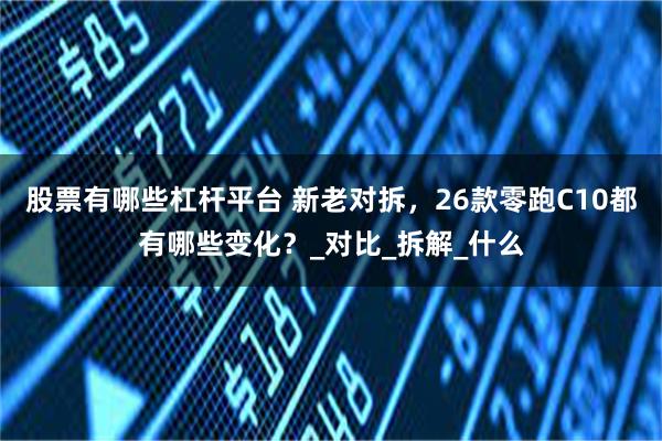 股票有哪些杠杆平台 新老对拆，26款零跑C10都有哪些变化？